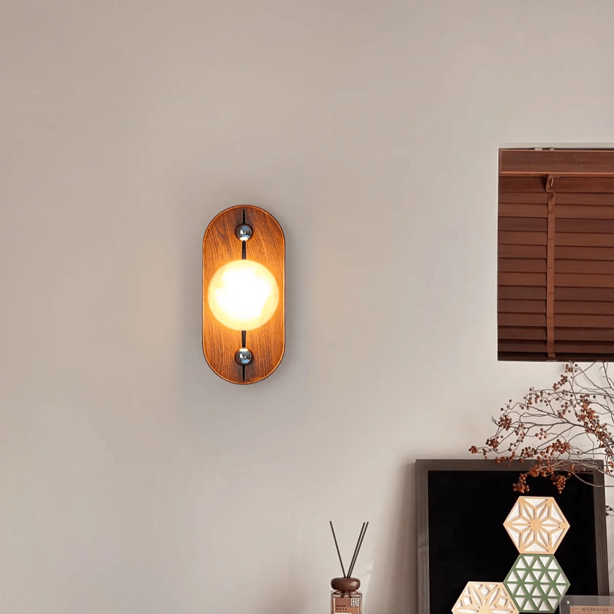 Orlin Alabaster Wall Sconce-Neutral Decor