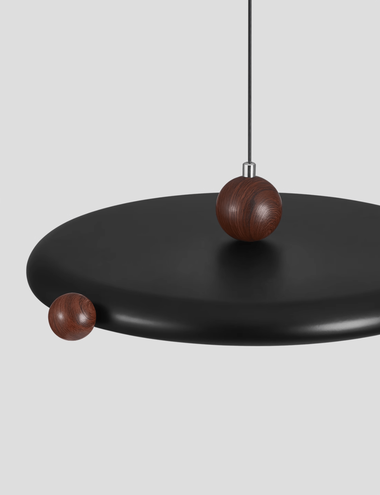 Ruby Line Swing Arm Pendant Lamp-Neutral Decor
