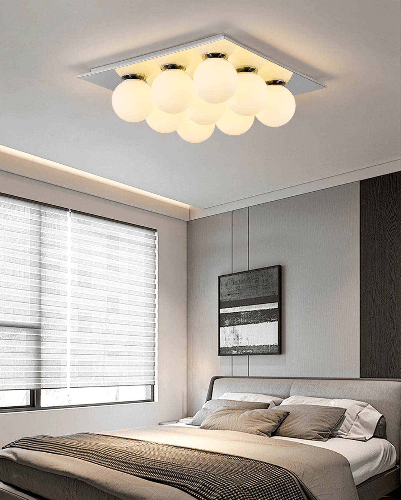 Ympr Cluster Ceiling Light-Neutral Decor