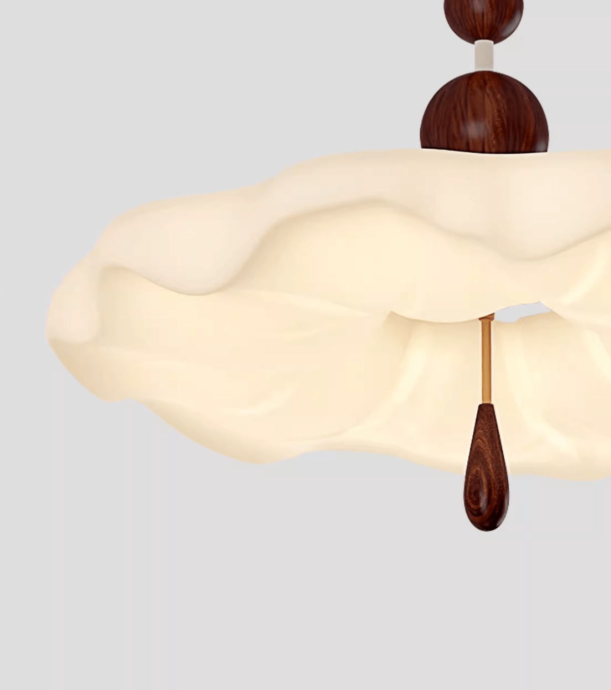 Eluvio Bloom Ceiling Light-Neutral Decor