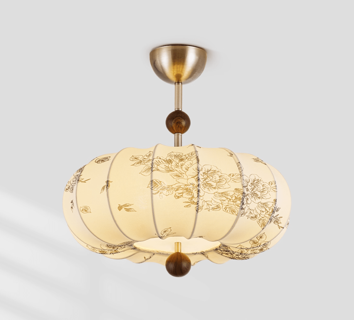 Gia Lantern Pendant Light-Neutral Decor