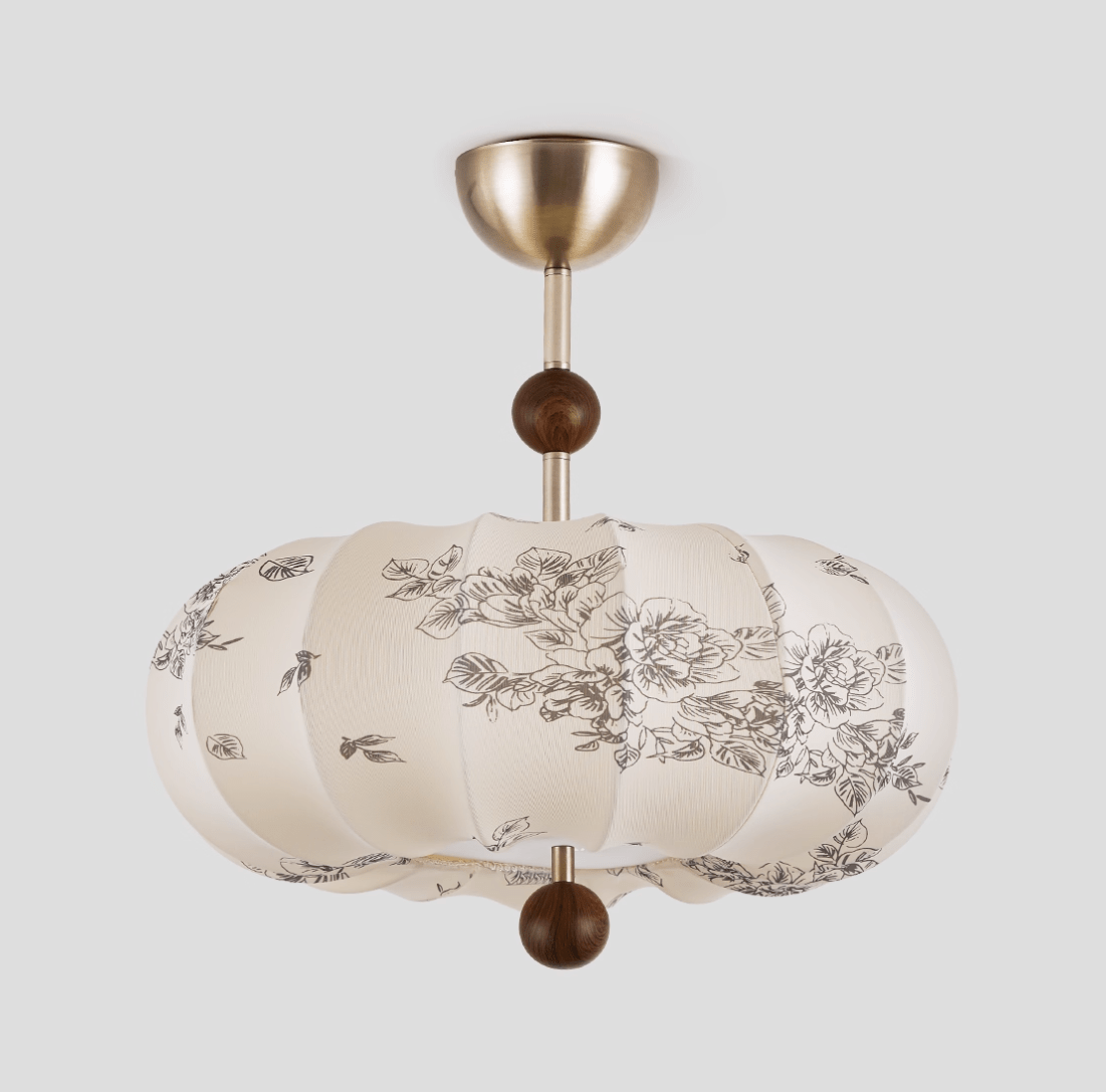 Gia Lantern Pendant Light-Neutral Decor