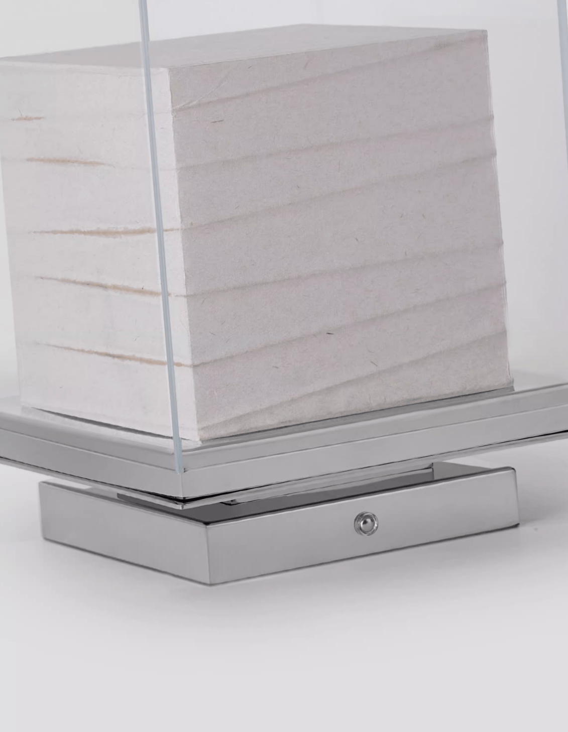 Pryn Cube Table Lamp-Neutral Decor