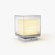 Pryn Cube Table Lamp-Neutral Decor