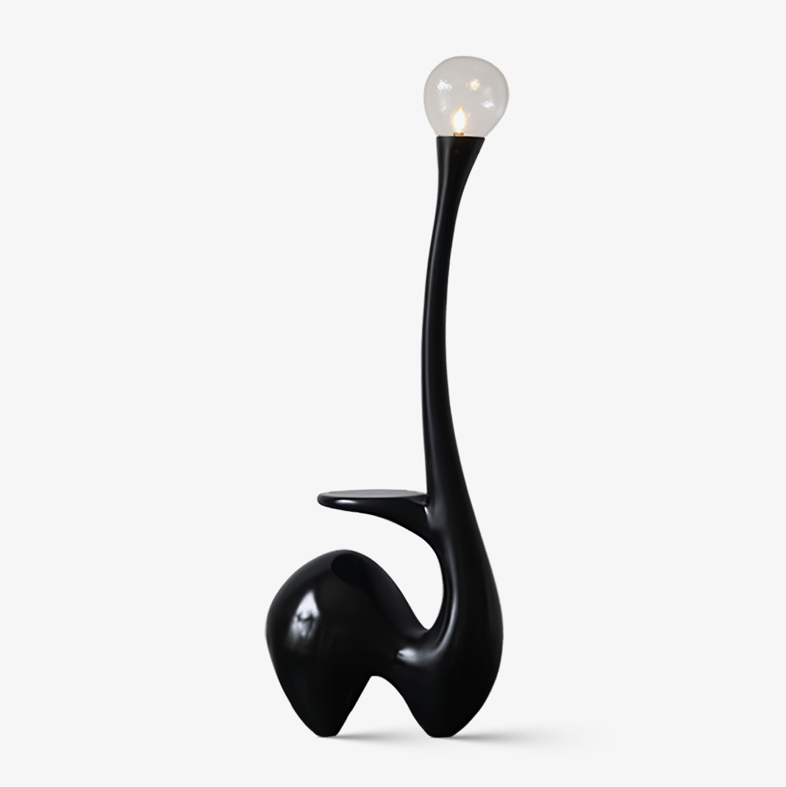 Lurk Sculptural Floor Lamp-Neutral Decor