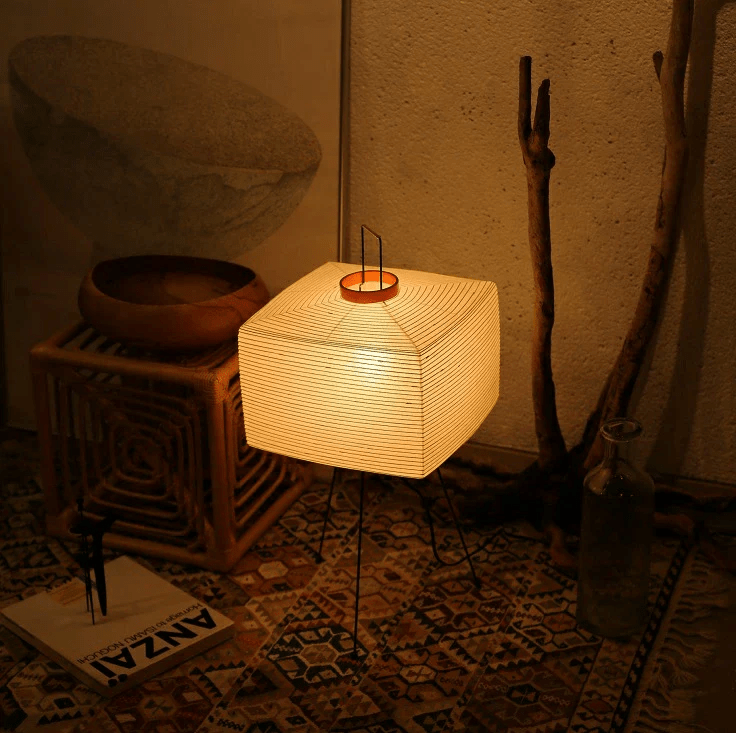 Elston Paper 3A/9A Table Lamp-Neutral Decor