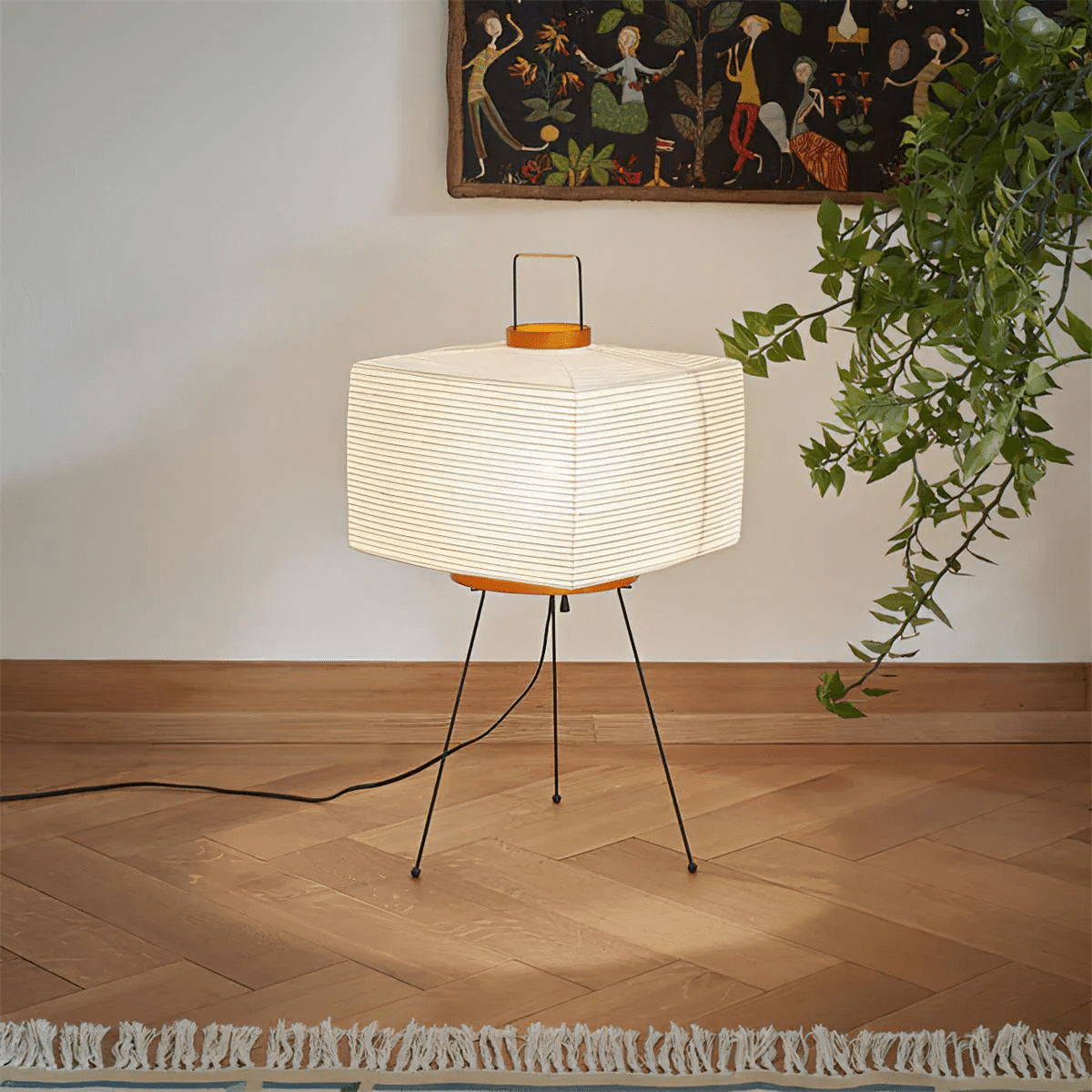 Elston Paper 3A/9A Table Lamp-Neutral Decor