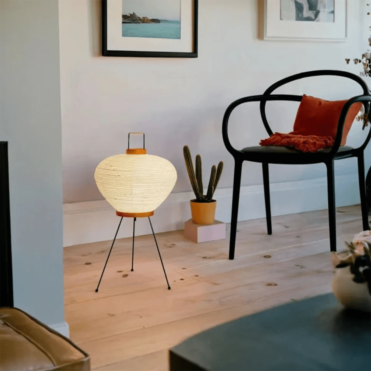 Elston Paper 3A/9A Table Lamp-Neutral Decor