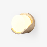 Quendis Travertine Wall Light-Neutral Decor