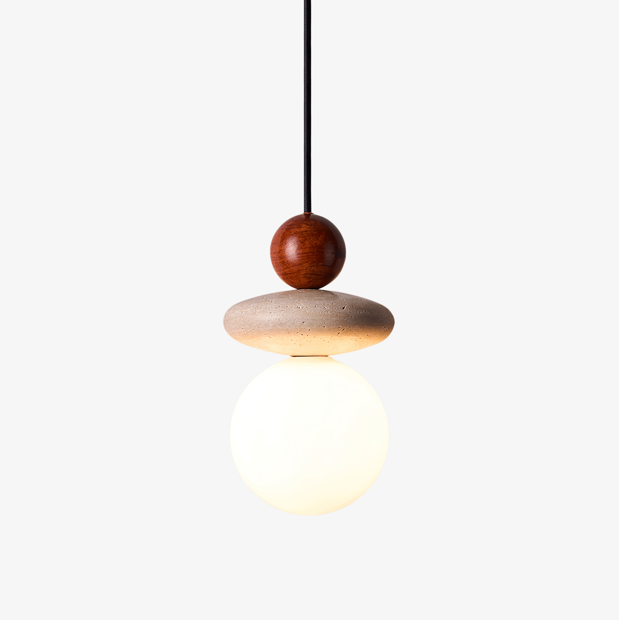Grylen Travertine Pendant Light-Neutral Decor