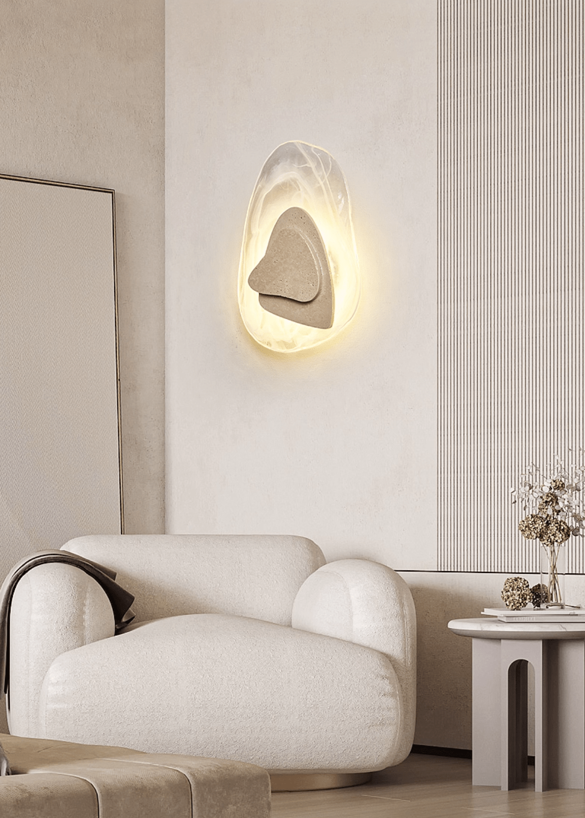 Prelit Sconce-Neutral Decor