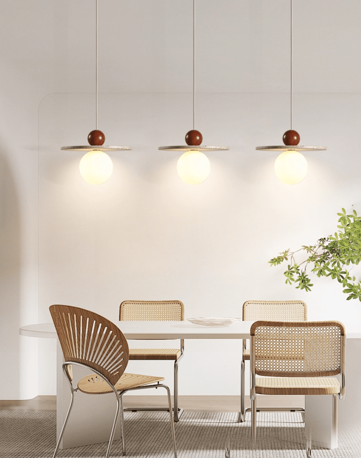 Vorelia Pendant Lamp-Neutral Decor