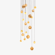 Sultana Alabaster Cluster Chandelier-Neutral Decor
