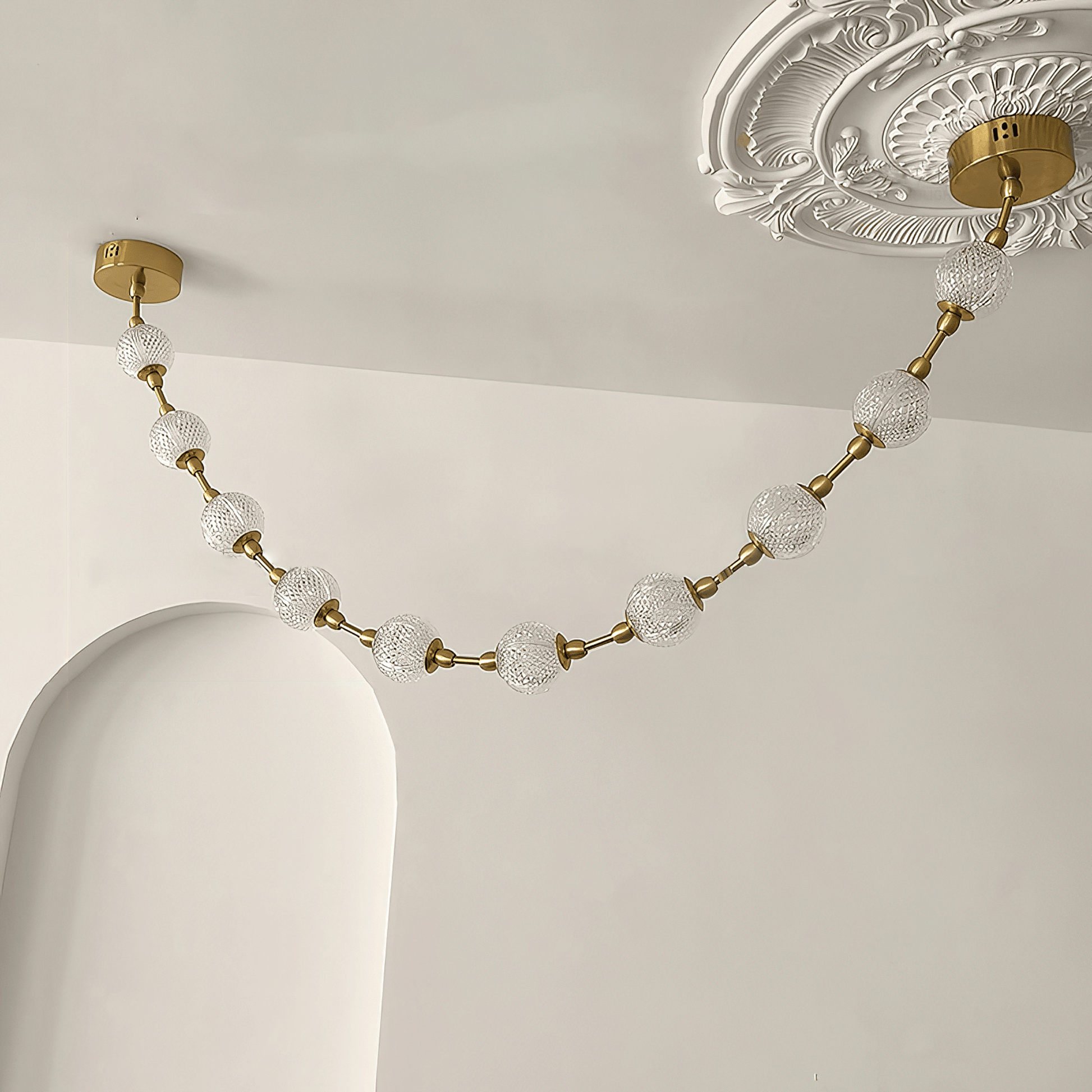 Wistyn Necklace Chandelier-Neutral Decor