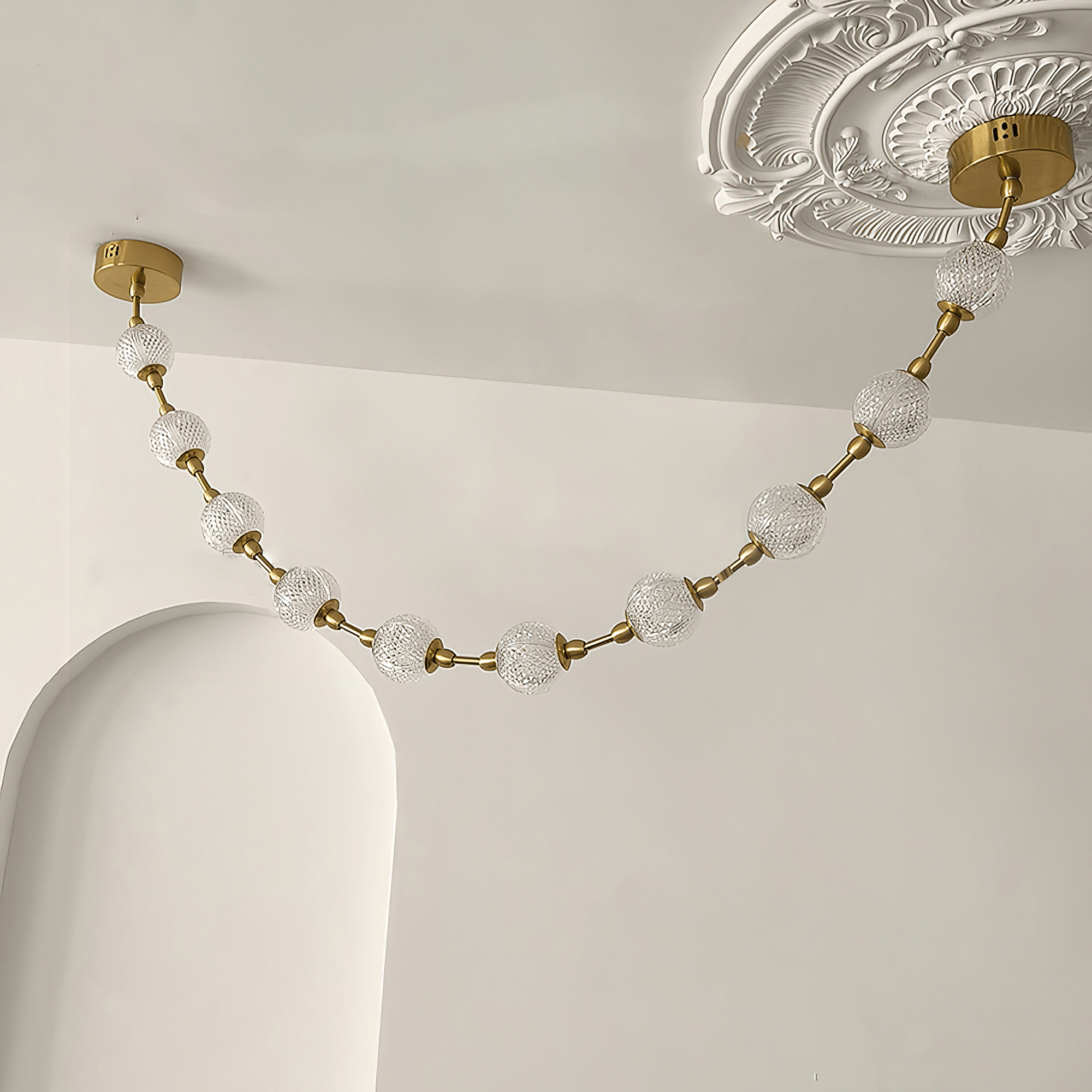 Wistyn Necklace Chandelier-Neutral Decor