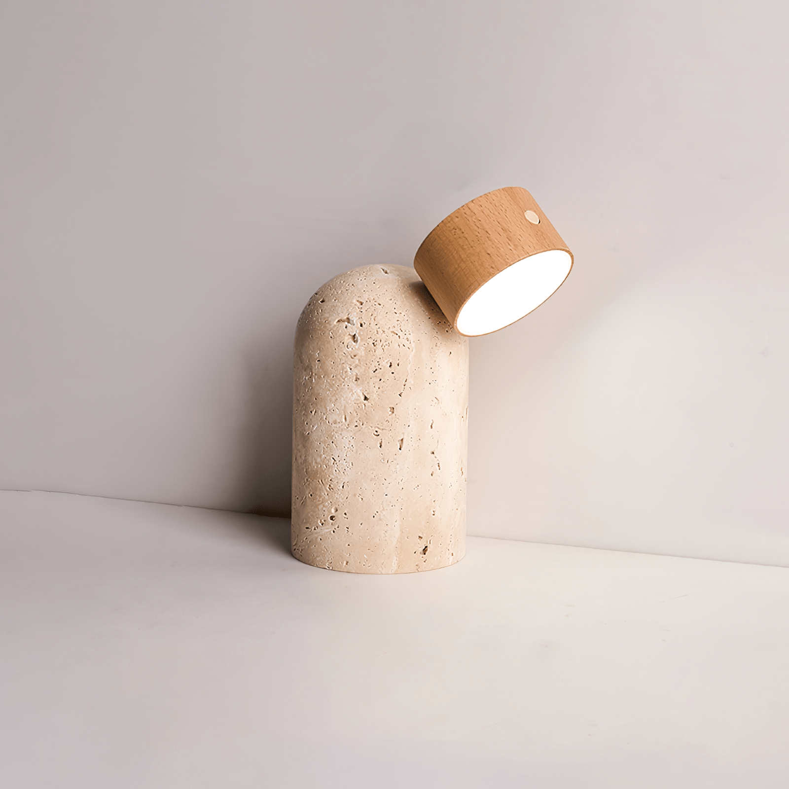 Yorvik Stone Table Lamp-Neutral Decor