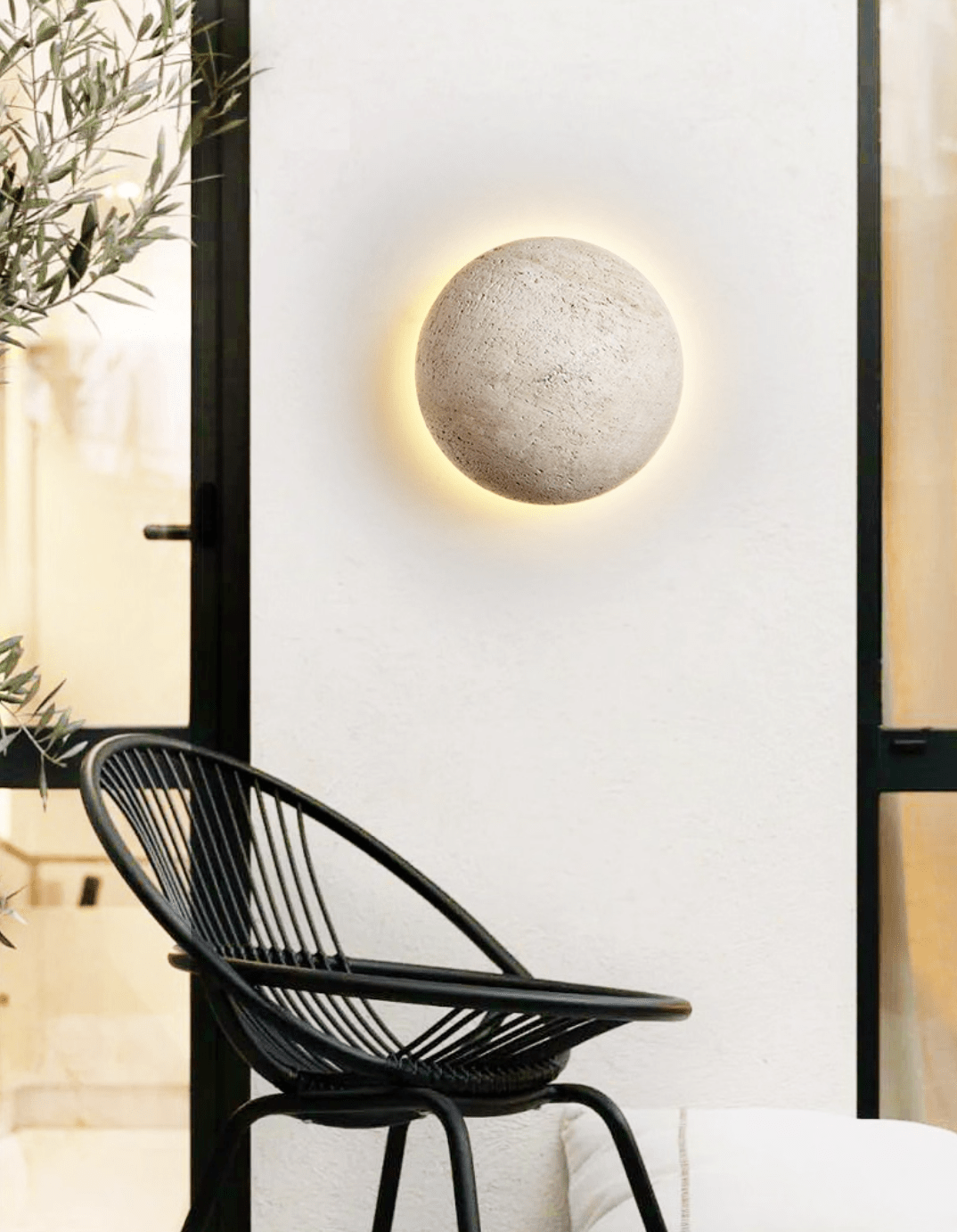 Firent Stone Wall Light-Neutral Decor