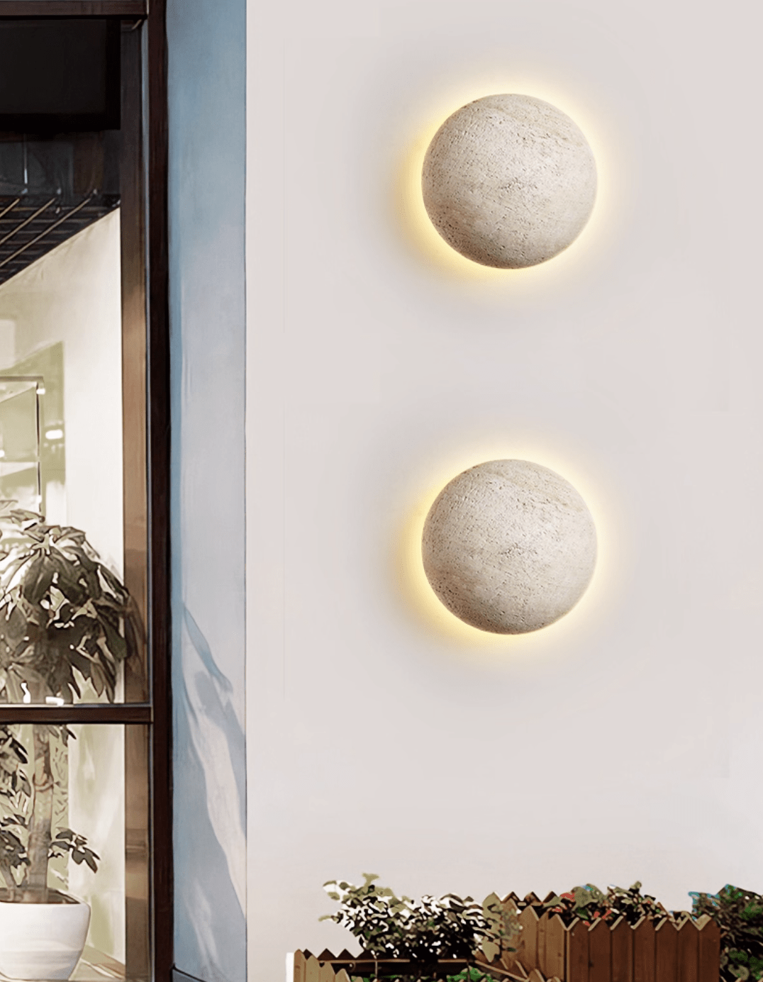 Firent Stone Wall Light-Neutral Decor