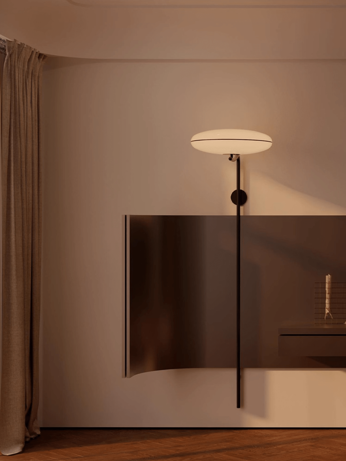 Calumi Plug-in Wall Lamp-Neutral Decor