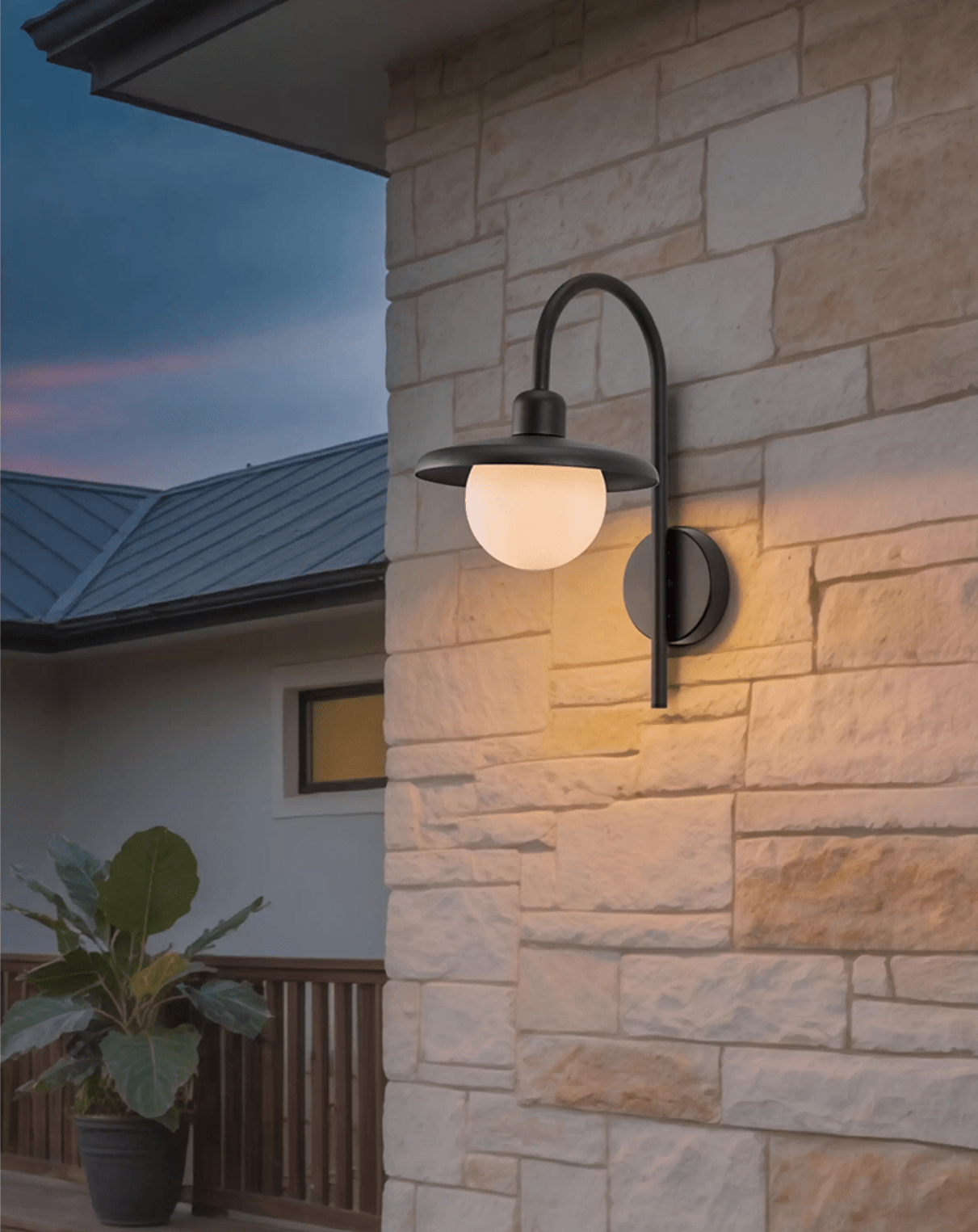 Elle Outdoor Wall Light-Neutral Decor