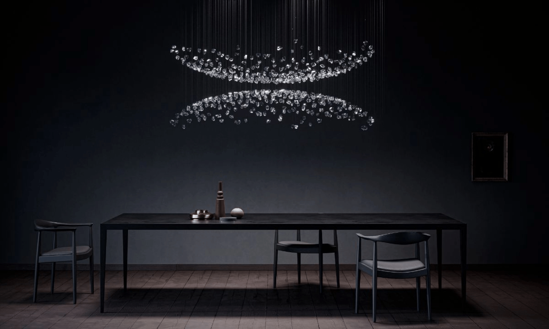 Raw Crystal Customize Chandelier-Neutral Decor