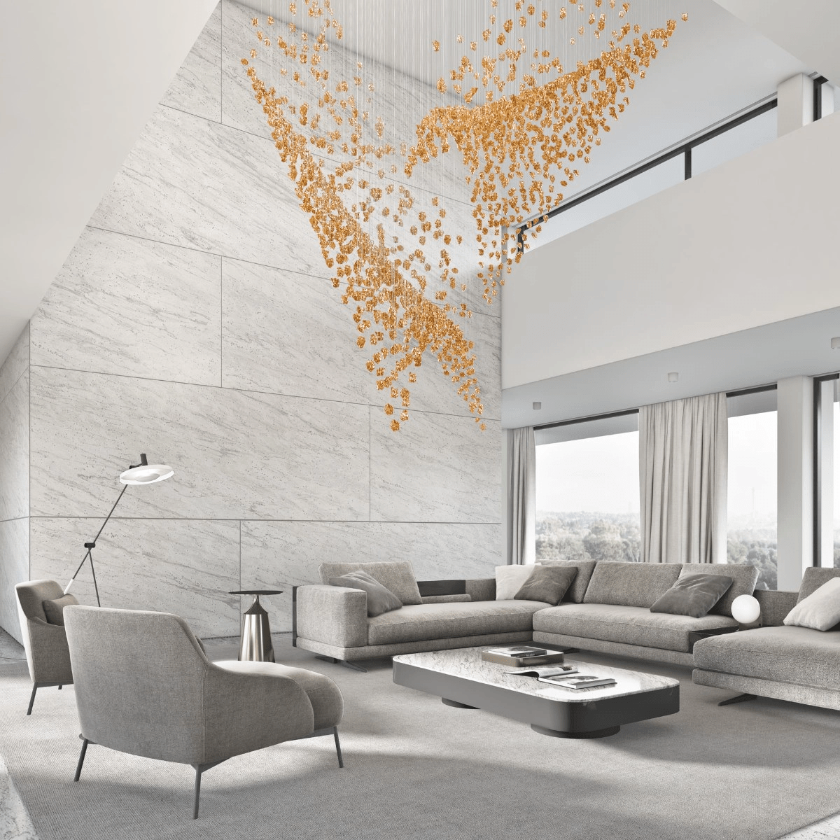 Raw Crystal Customize Chandelier-Neutral Decor