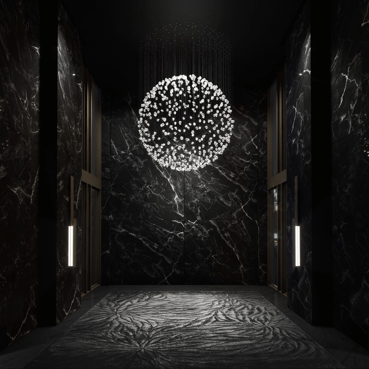 Raw Crystal Customize Chandelier-Neutral Decor