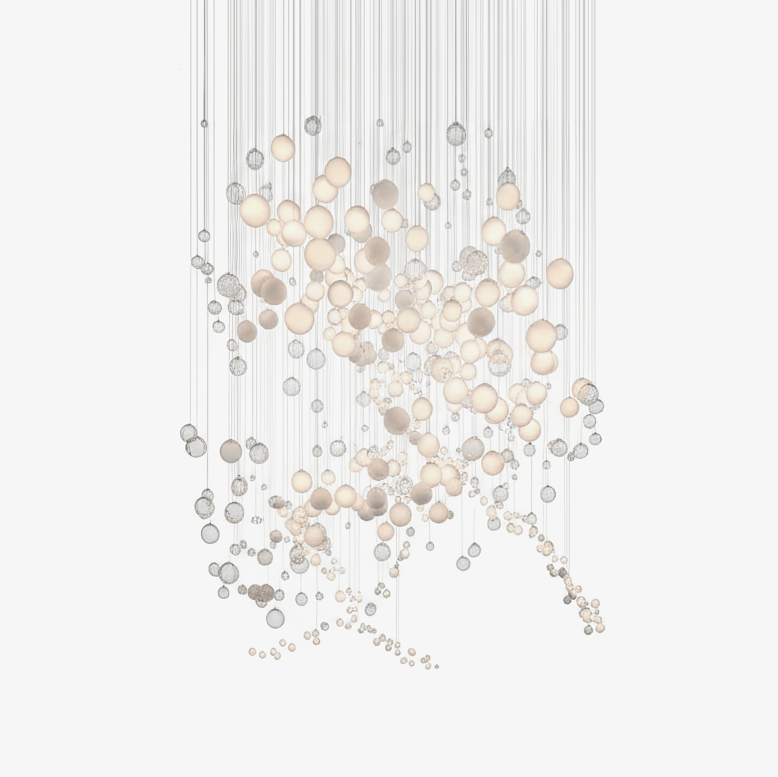 Breath of Light Customize Chandelier-Neutral Decor