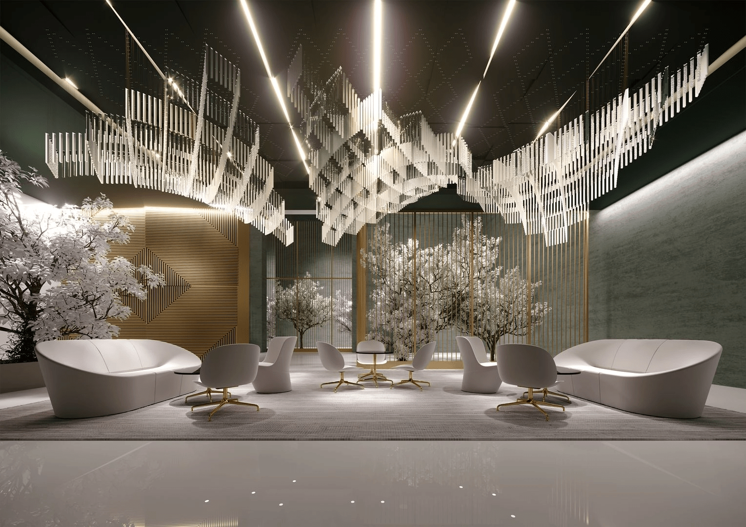 Diamond Cloud Customize Chandelier-Neutral Decor