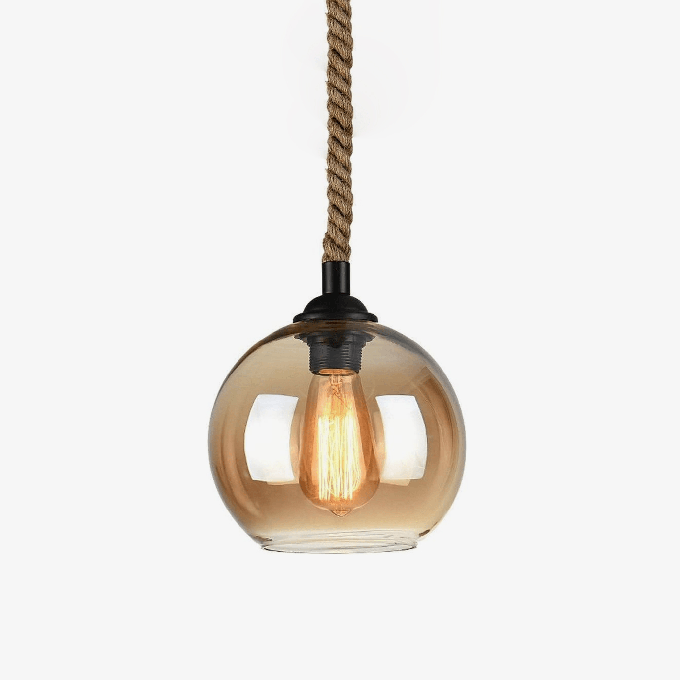 Chloe Rope Pendant Light-Neutral Decor