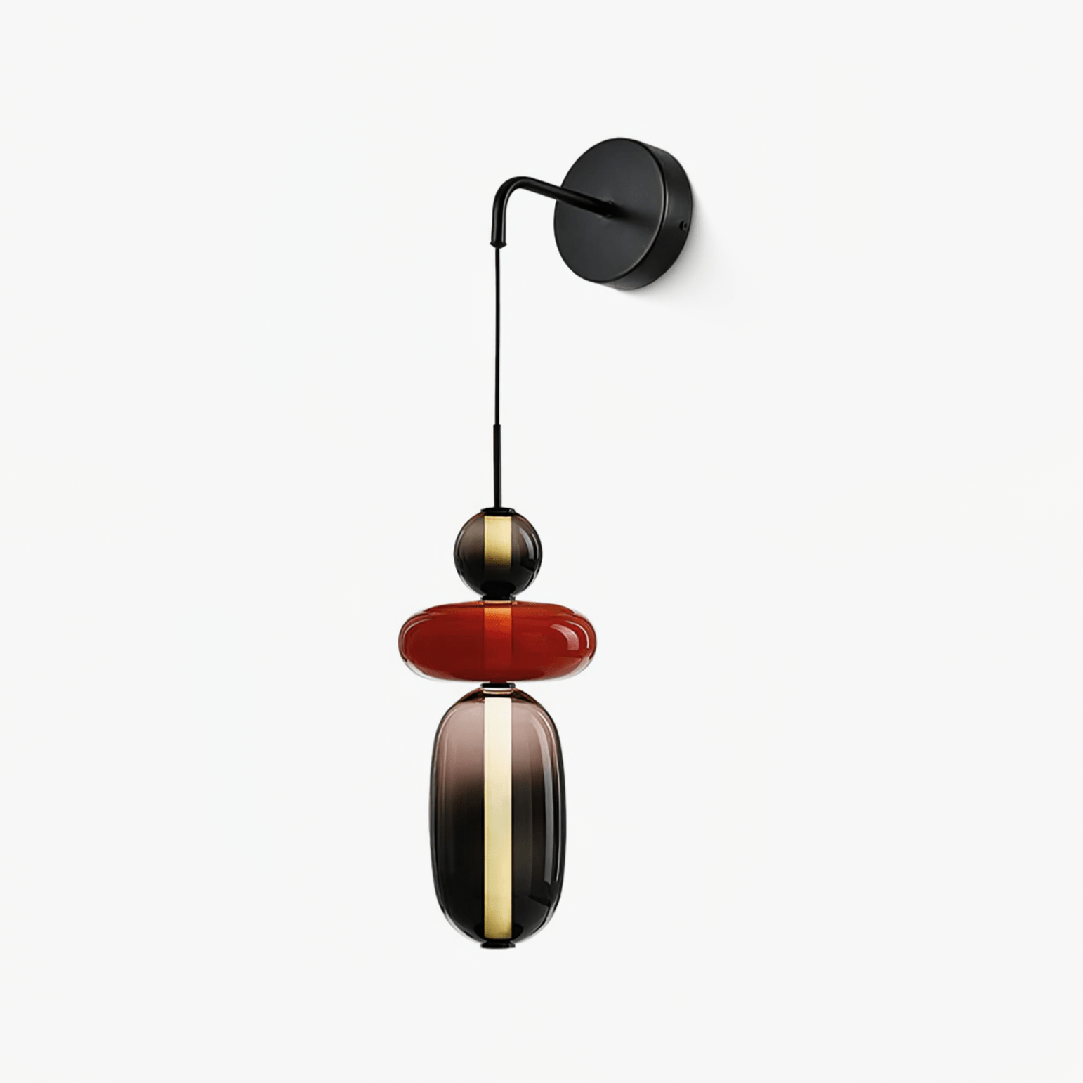 Ralvyn Glass Wall Light-Neutral Decor