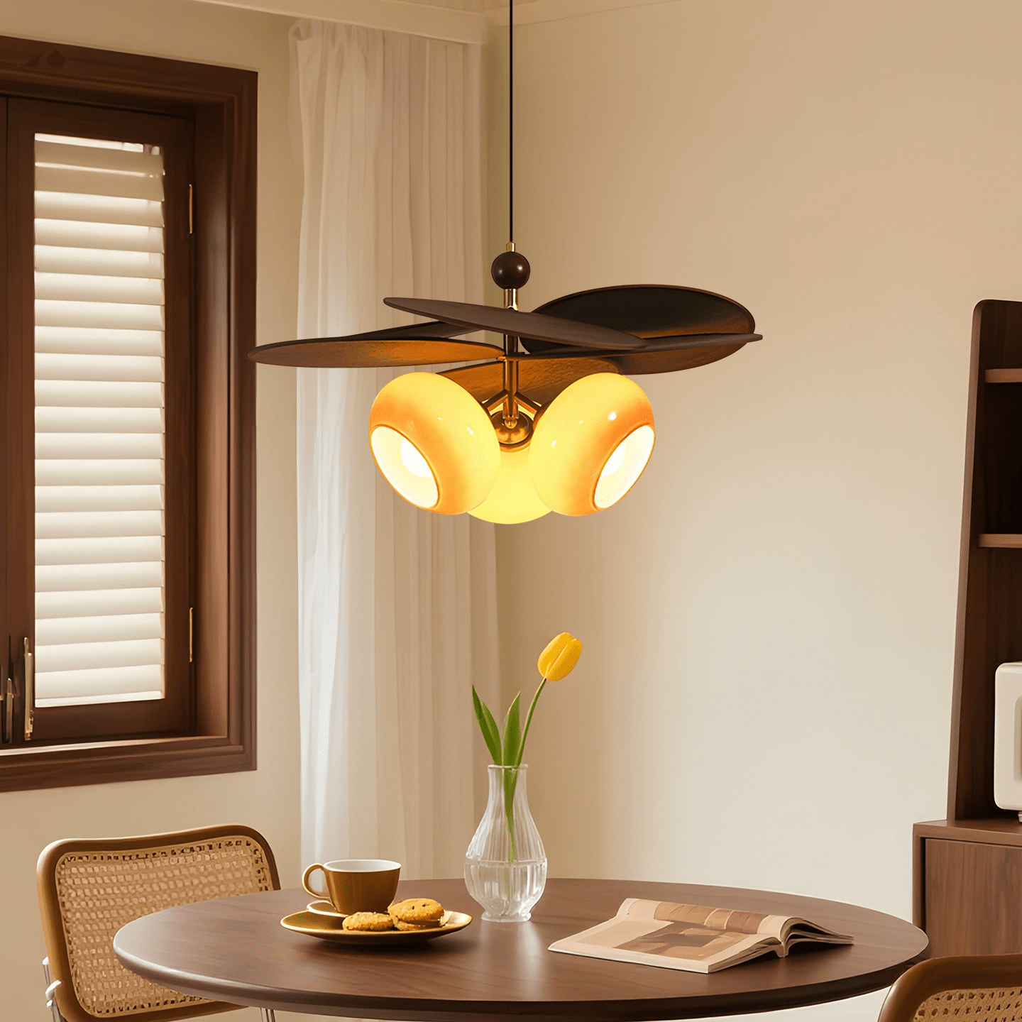 Carnet Ember Chandelier-Neutral Decor