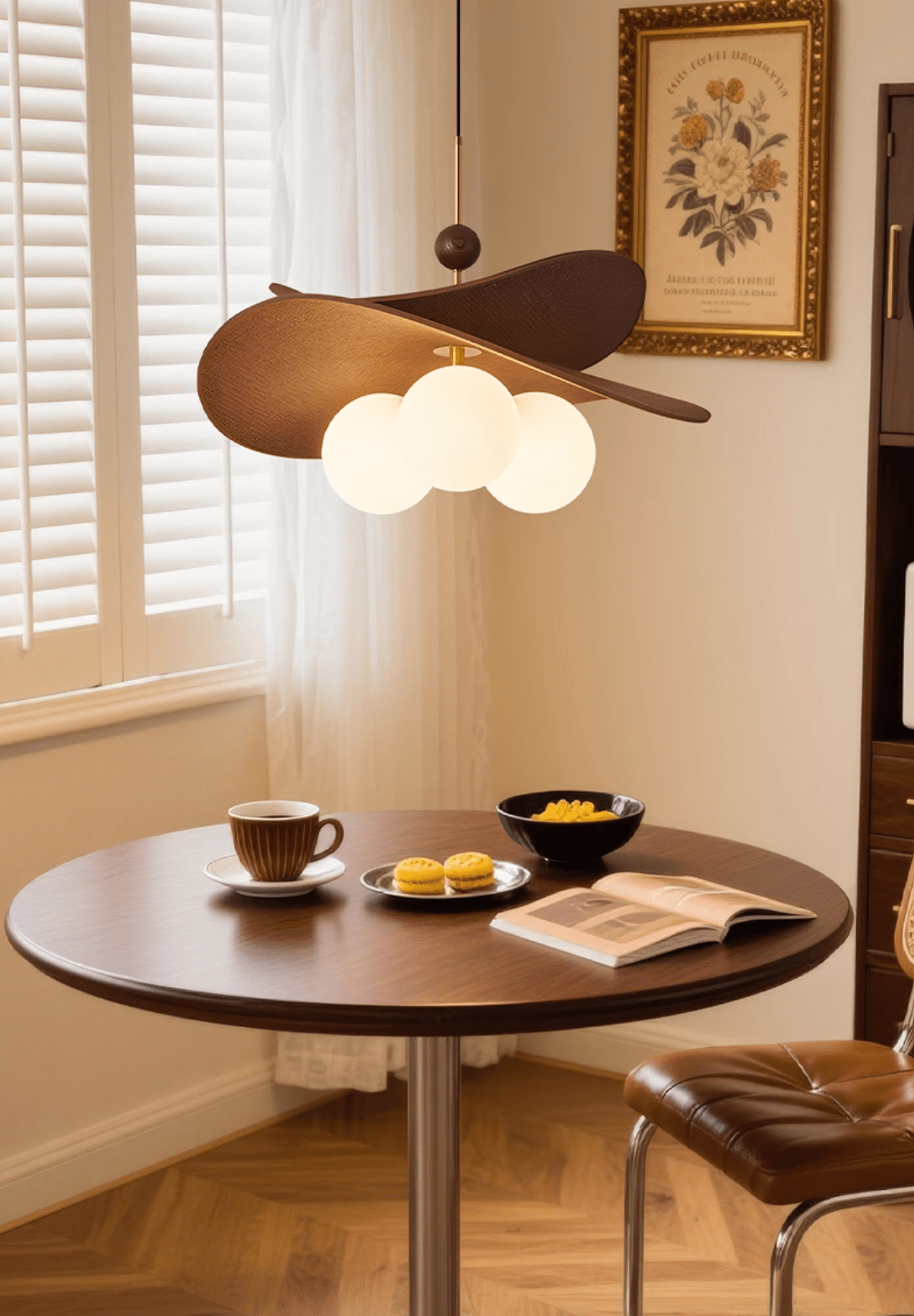 Flintis Petals Chandelier-Neutral Decor