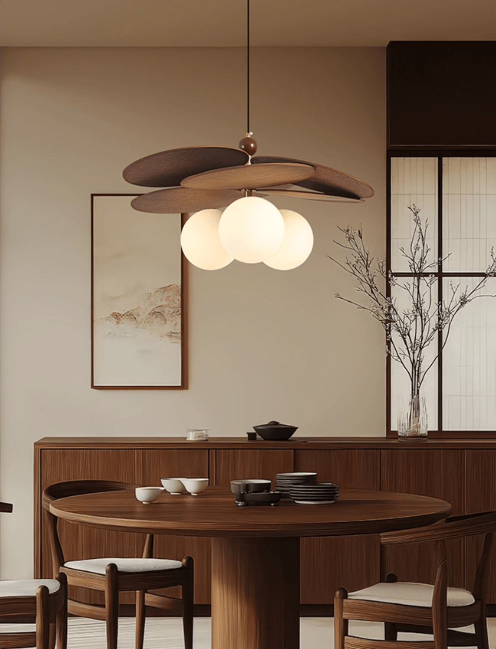 Hanlo Bloom Pendant Light-Neutral Decor