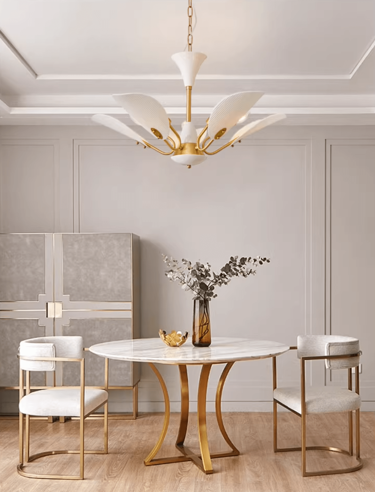 Kaelor Blossom Chandelier-Neutral Decor