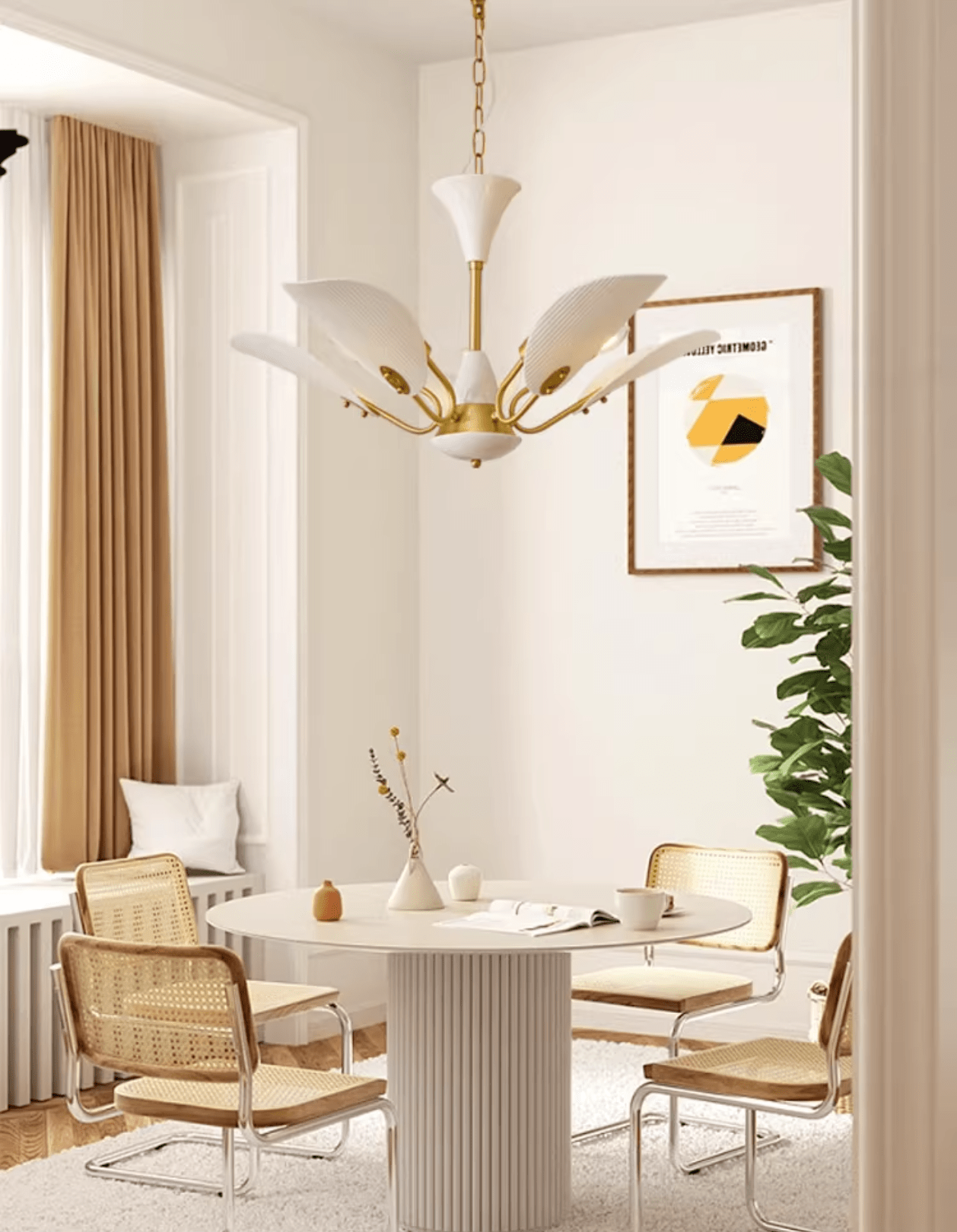 Kaelor Blossom Chandelier-Neutral Decor