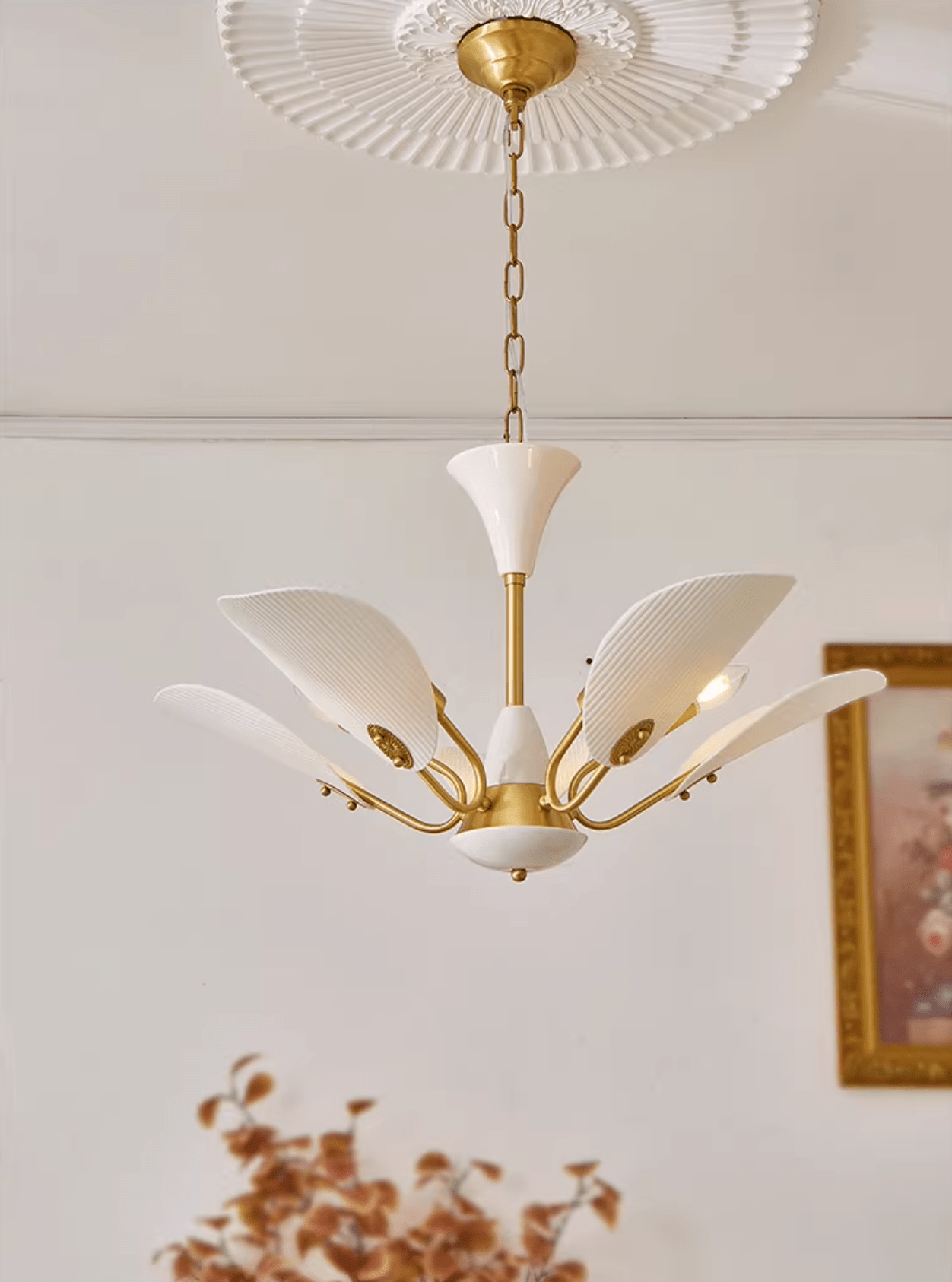 Kaelor Blossom Chandelier-Neutral Decor