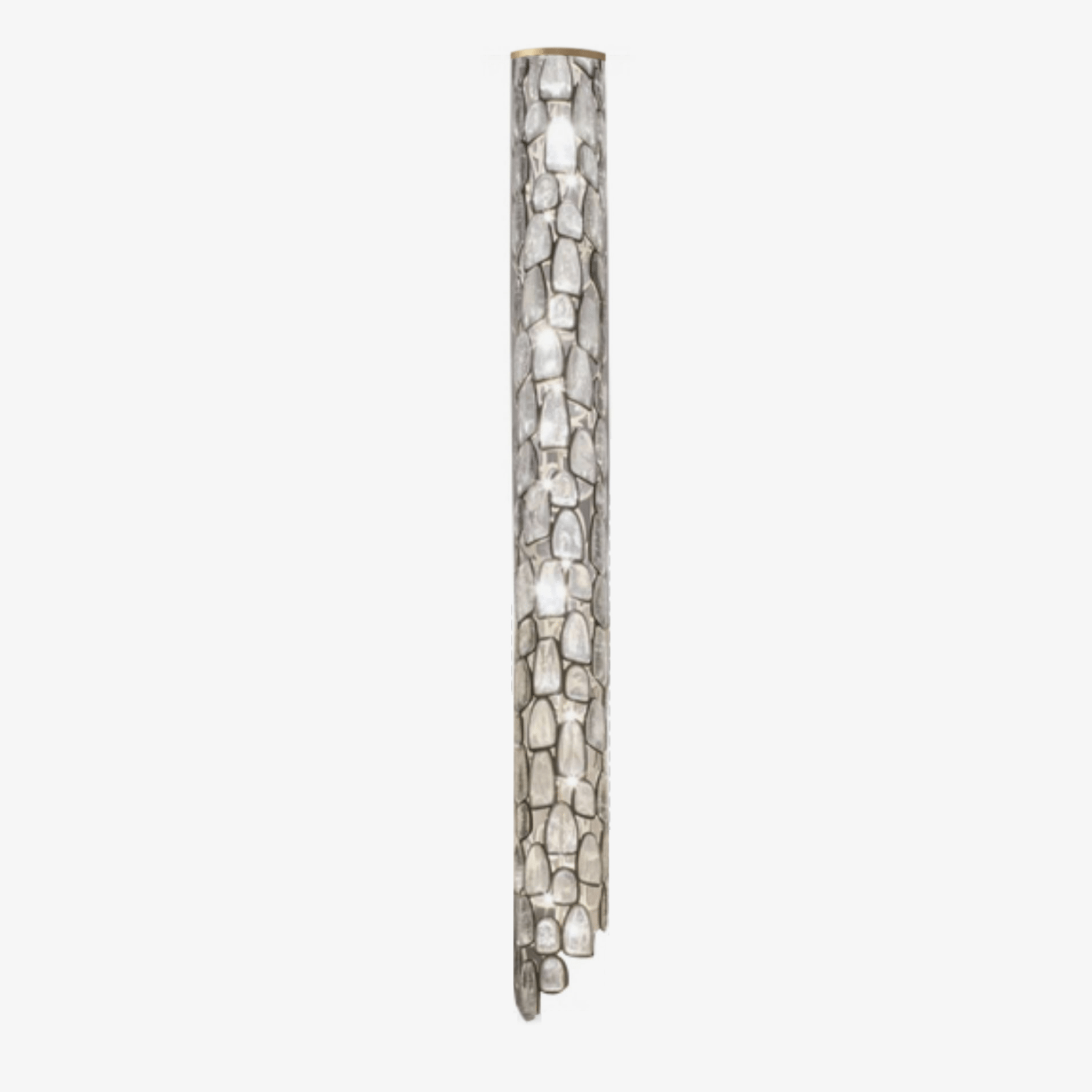 Crystal Mosaic Chandelier-Neutral Decor