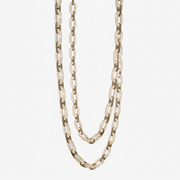 Chain Link Chandelier-Neutral Decor