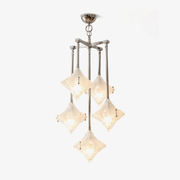 Elowen Long Prism Star Chandelier-Neutral Decor
