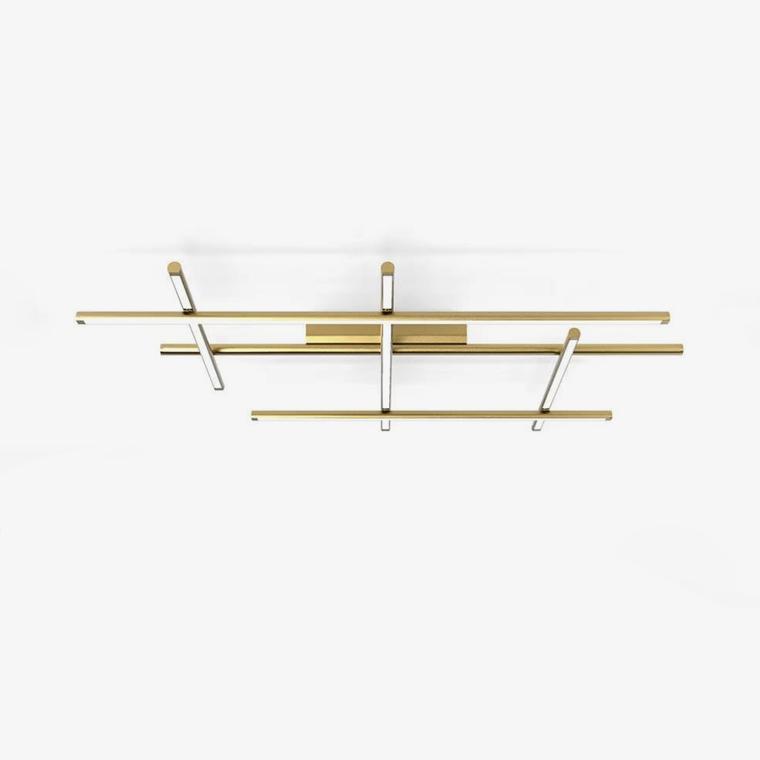 Geometric Linear Ceiling Lamp-Neutral Decor