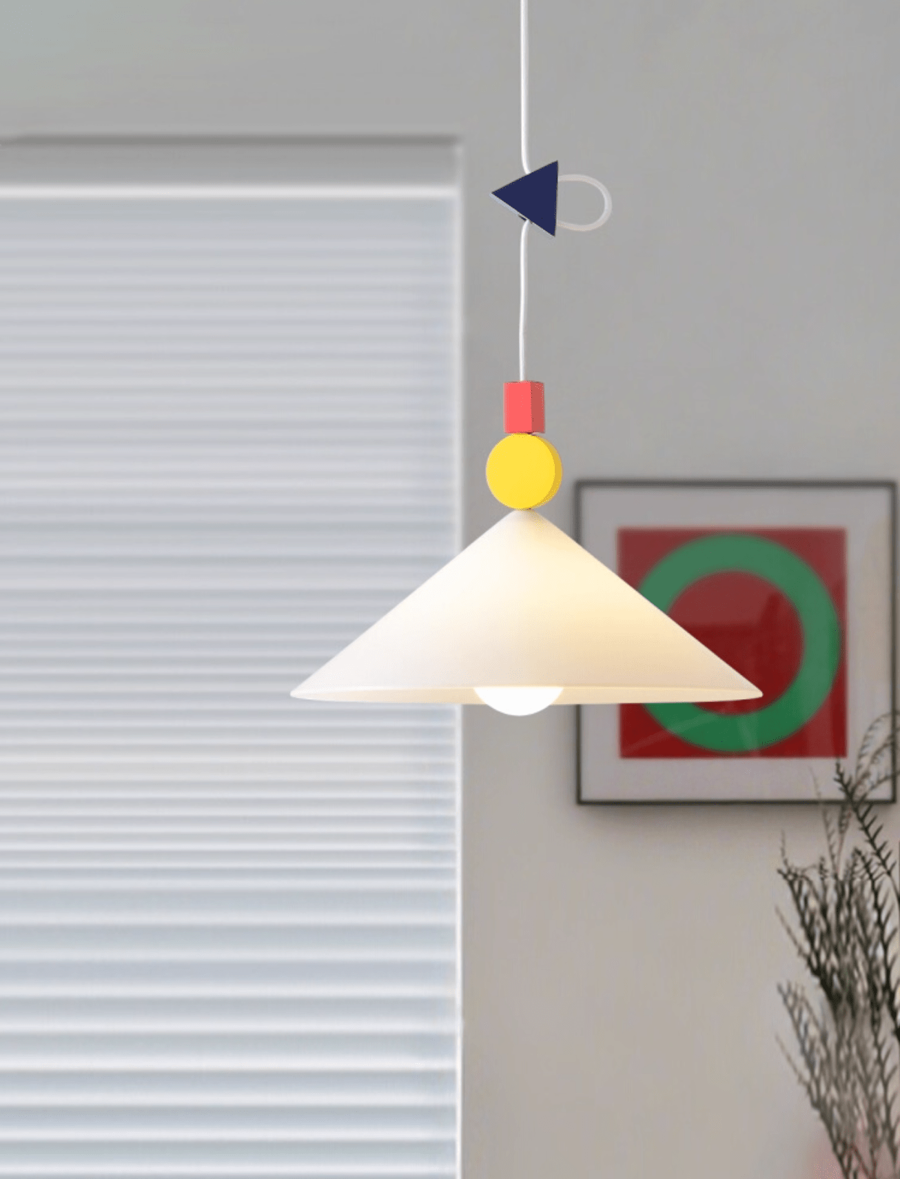 Whimsical Pendant Lamp-Neutral Decor
