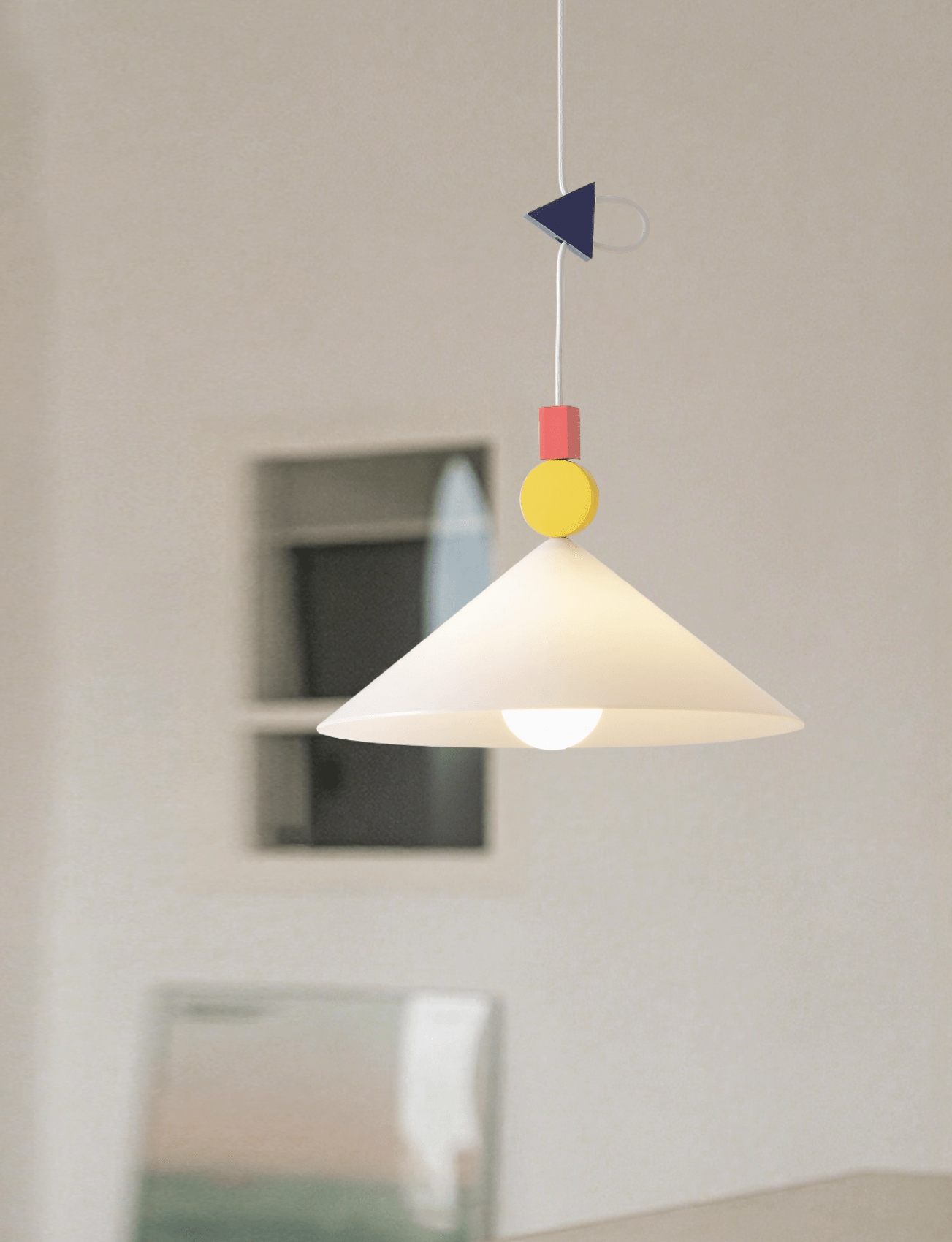 Whimsical Pendant Lamp-Neutral Decor