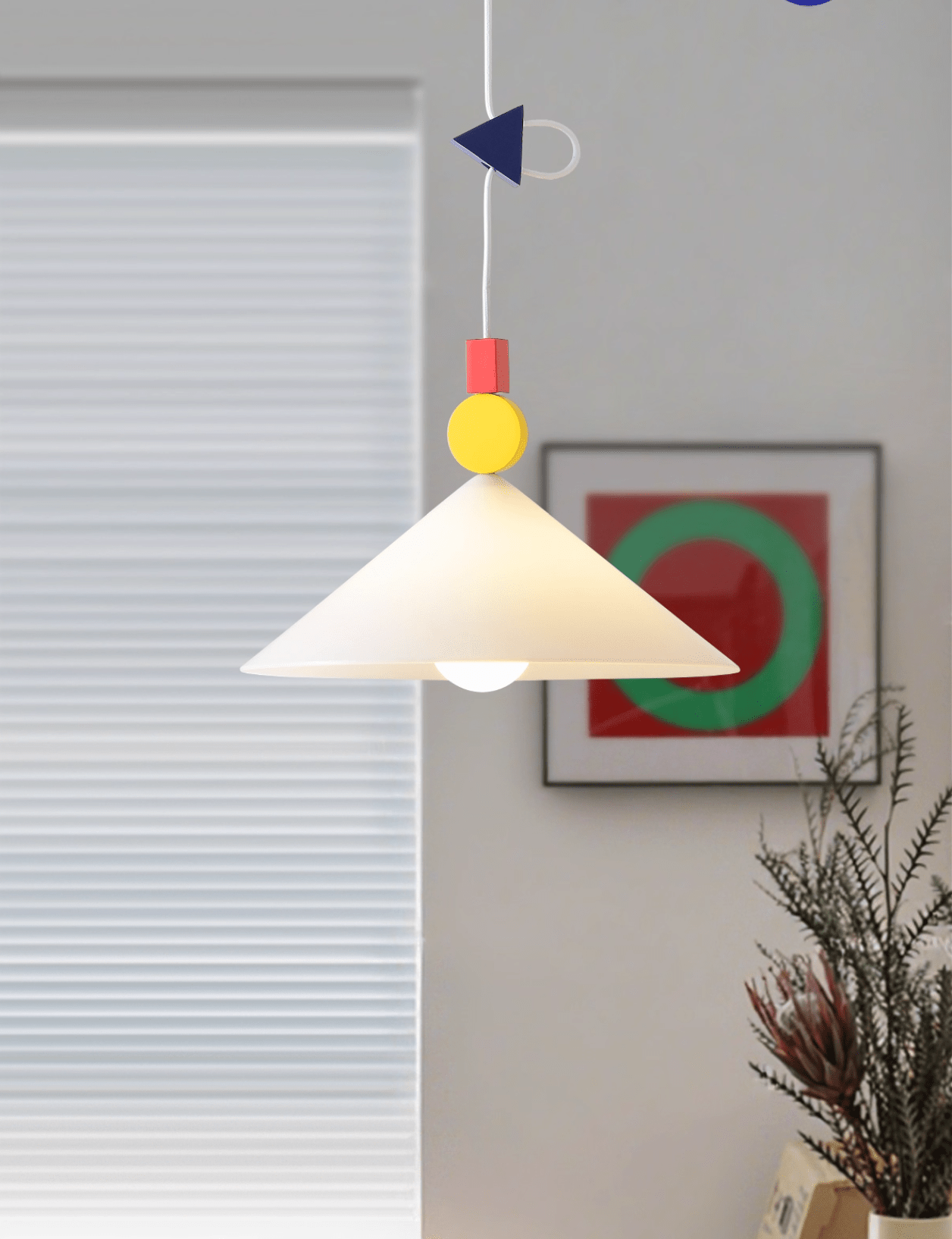 Whimsical Pendant Lamp-Neutral Decor