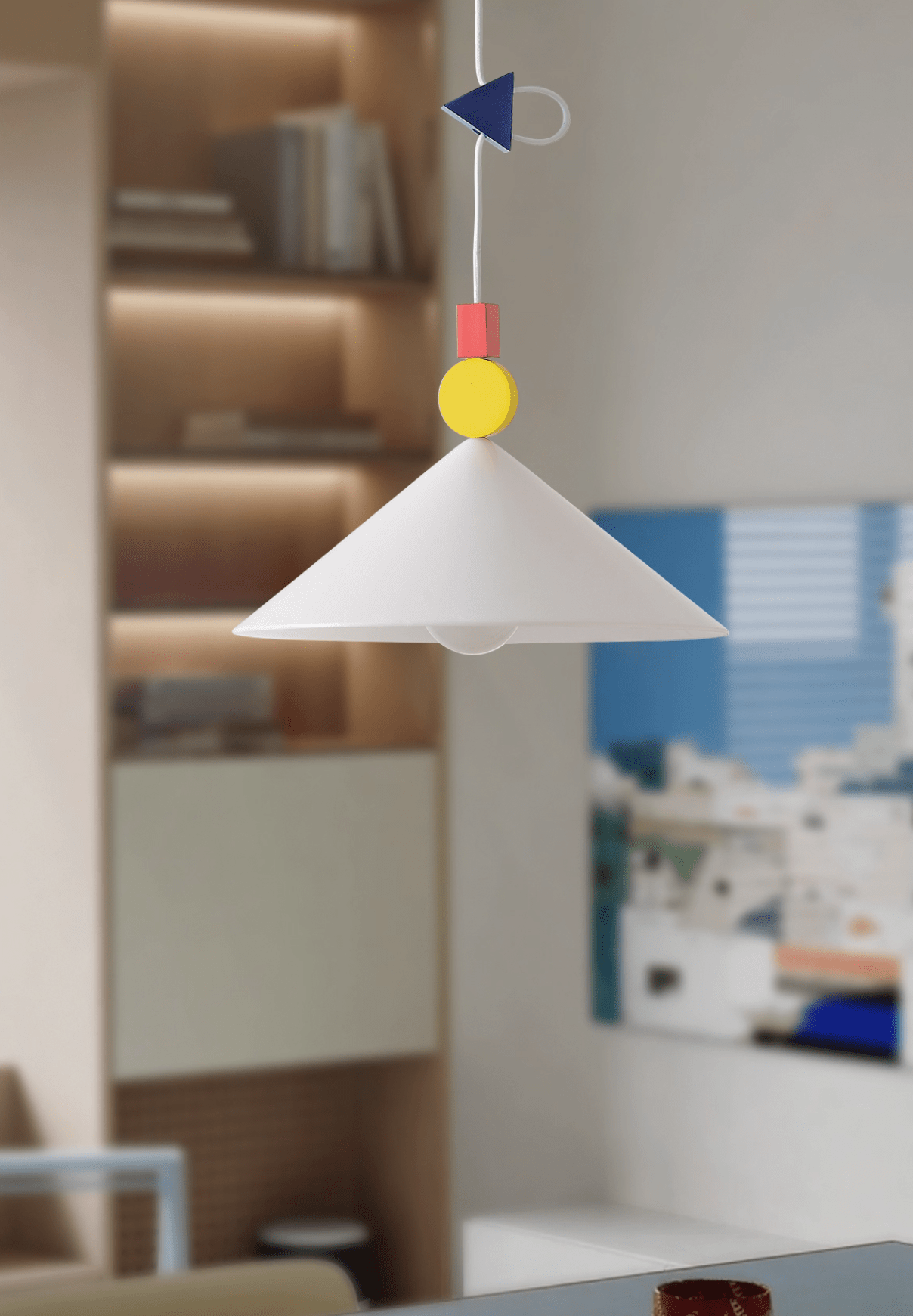 Whimsical Pendant Lamp-Neutral Decor