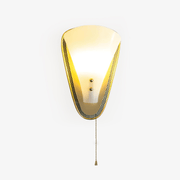 Triangular Wall Lamp-Neutral Decor