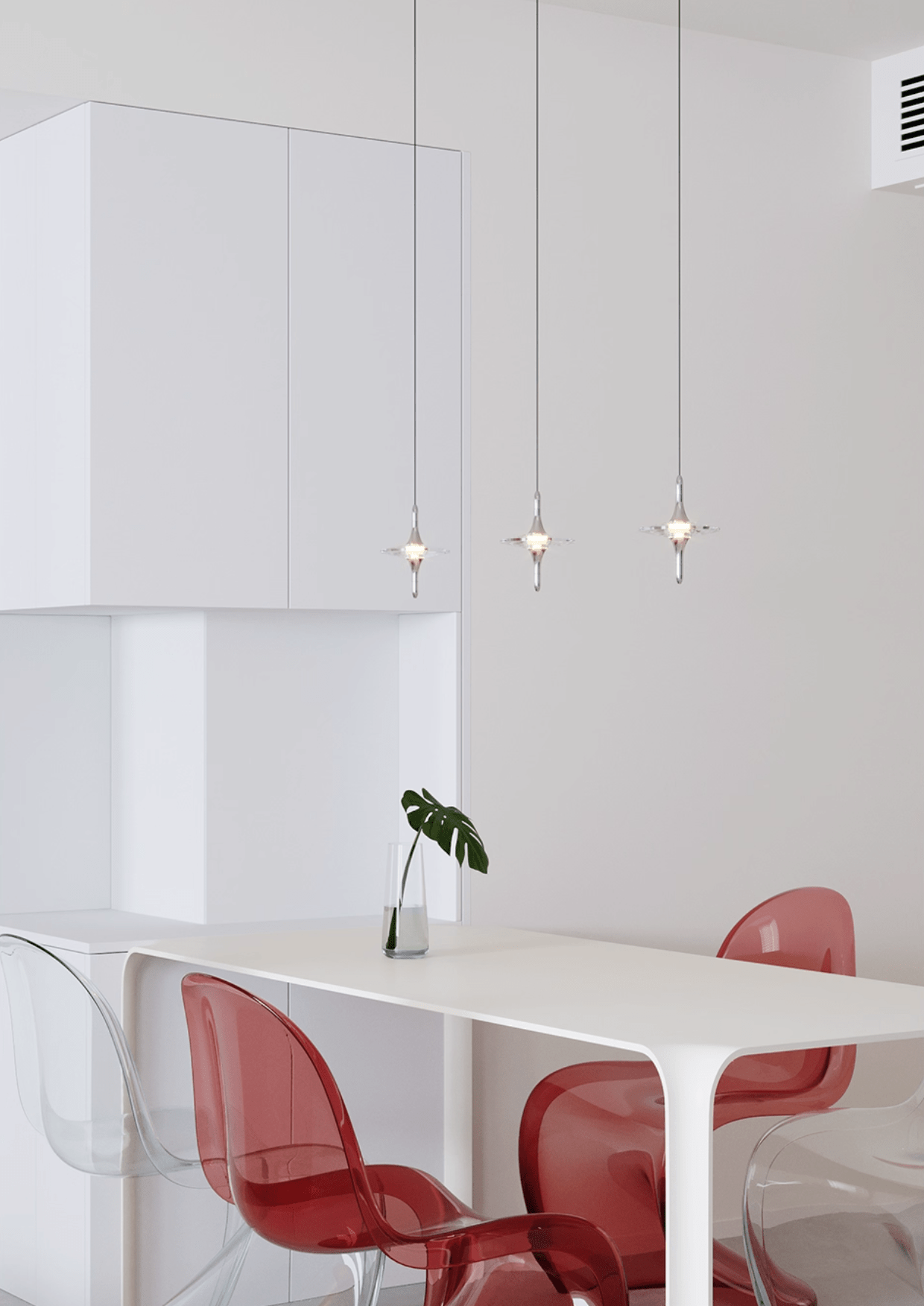 Starfall Staircase Chandelier-Neutral Decor