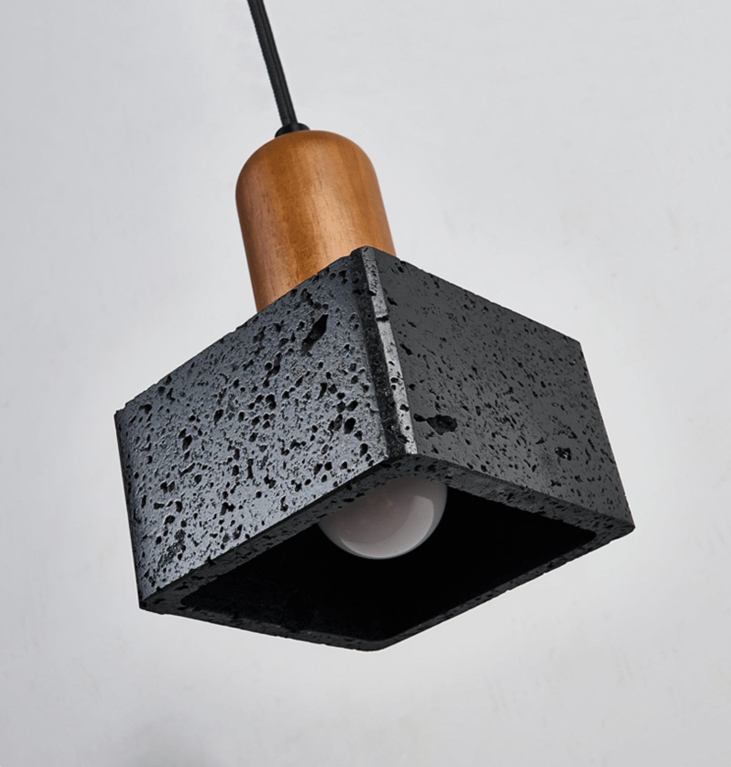 Lava Cube Pendant Lamp-Neutral Decor