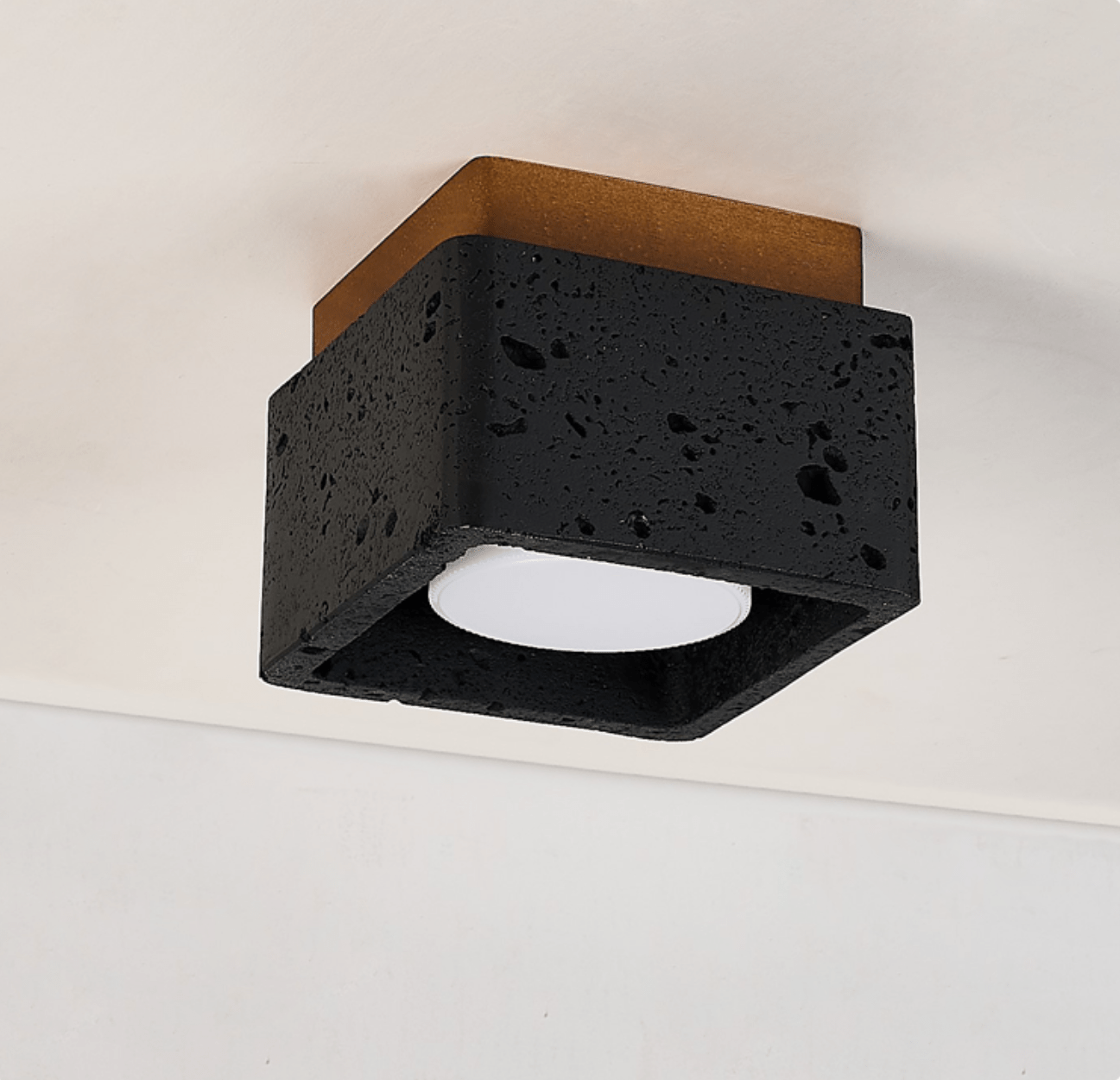 Lava Cube Ceiling Lamp-Neutral Decor