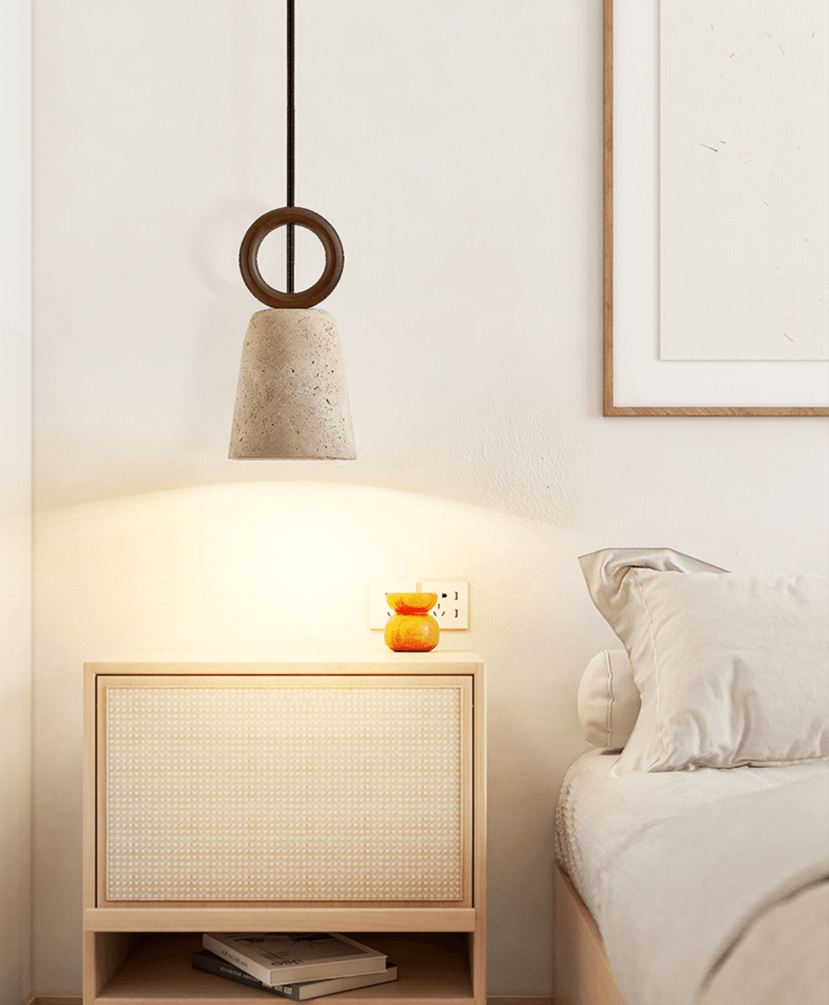 Bellstone Pendant Light-Neutral Decor